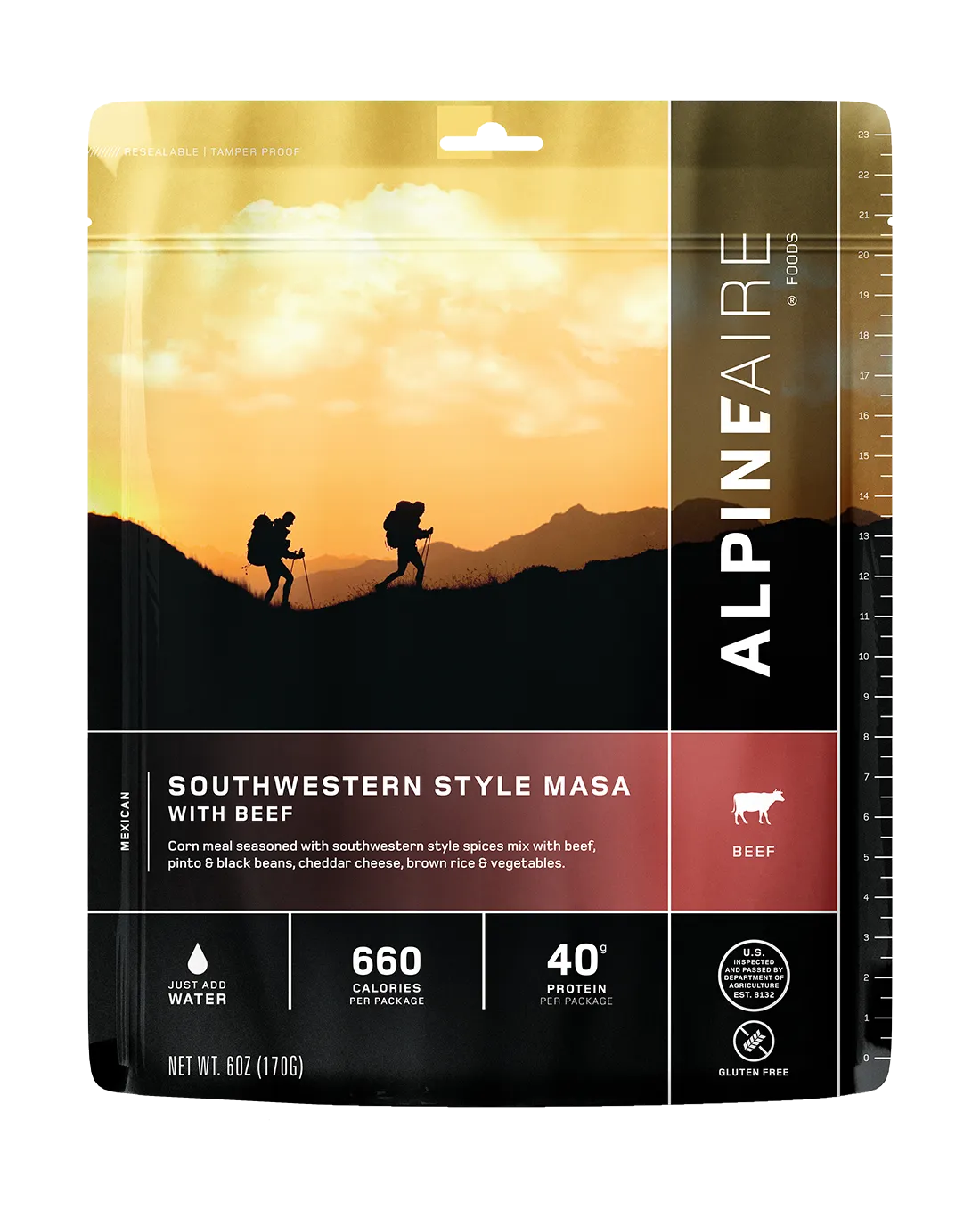 AlpineAire Southwest Style Masa with Beef 60405