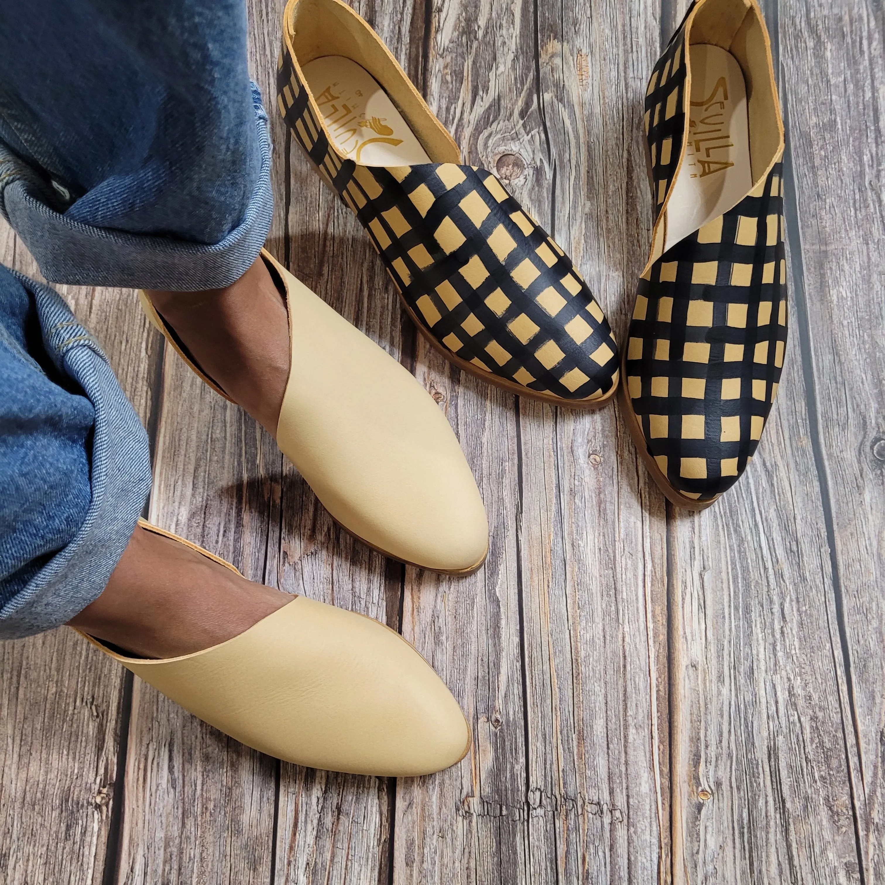 BBF24 SALE. SIZE 40. THE KIM. GINGHAM. BB NORI. 2CM
