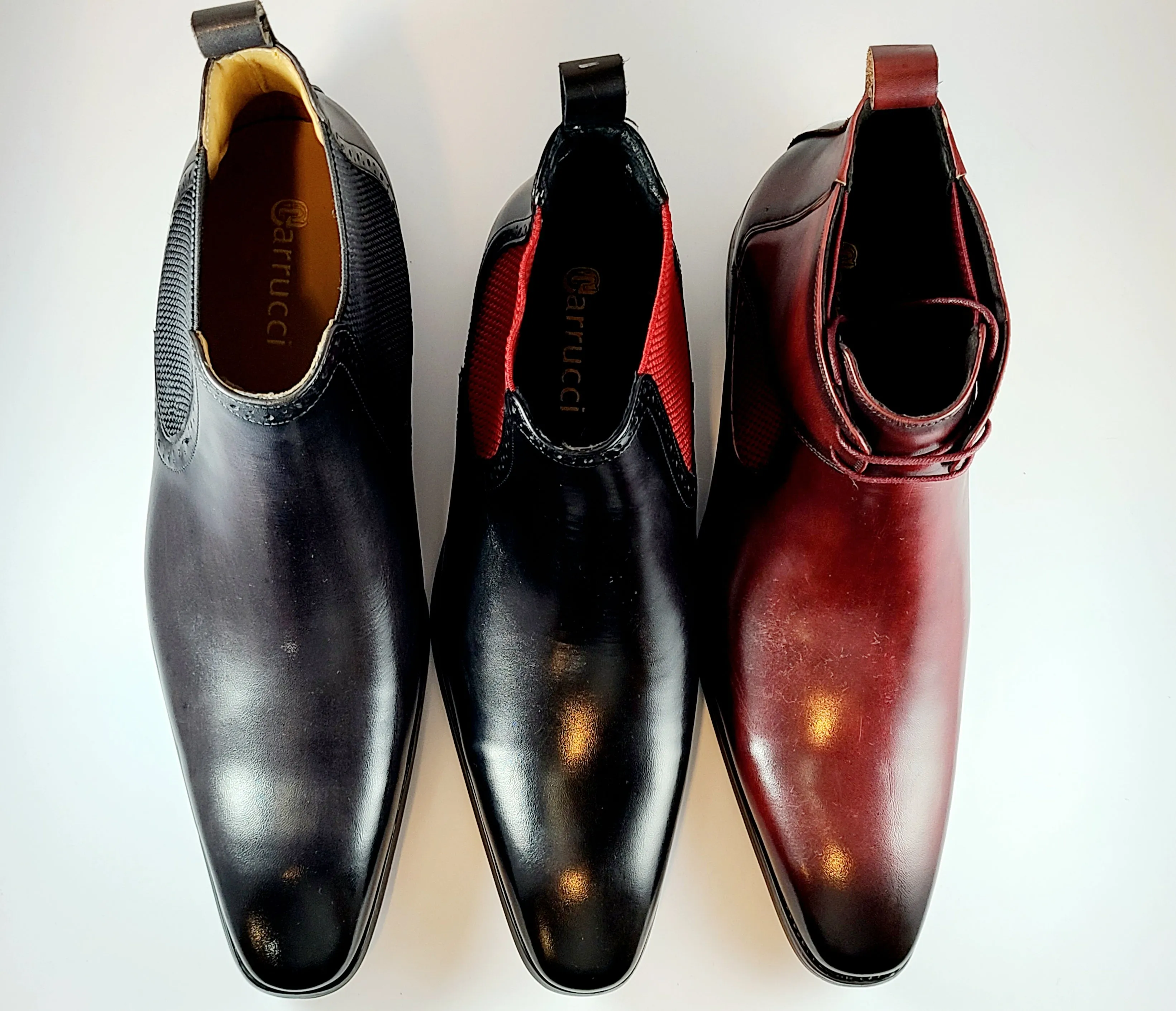Carrucci Genuine Leather high top Boot