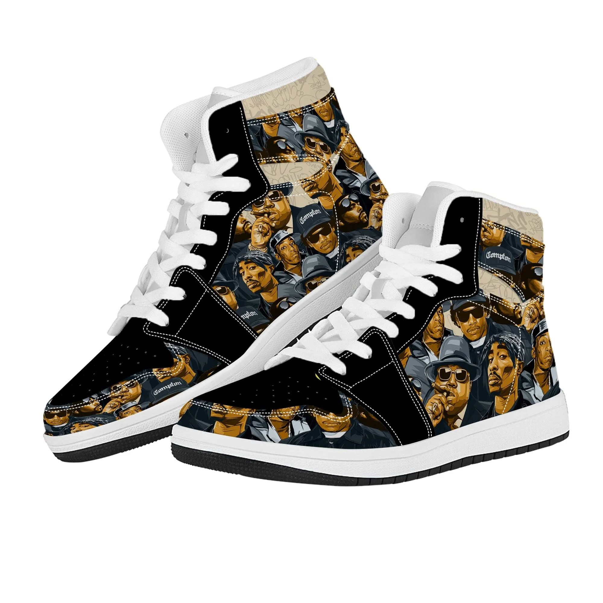 Hip Hop Legends 2 High Top Sneakers