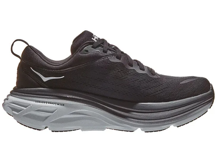 Hoka | Bondi 8 | Women's | Black/White
