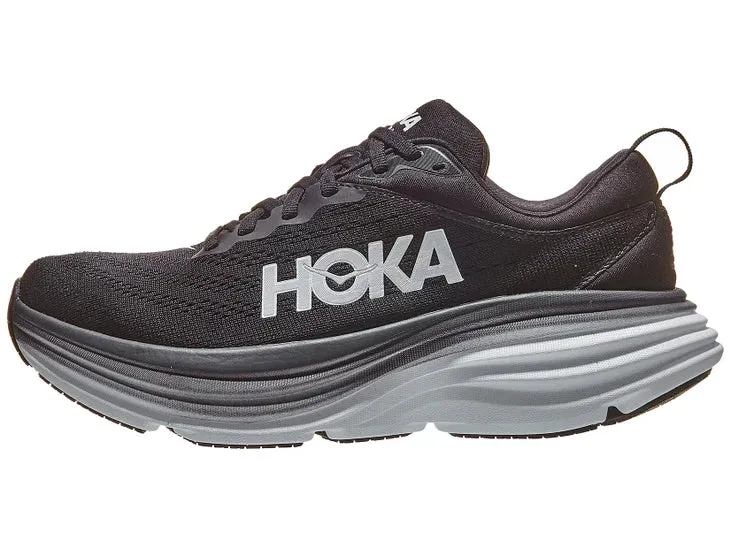 Hoka | Bondi 8 | Women's | Black/White