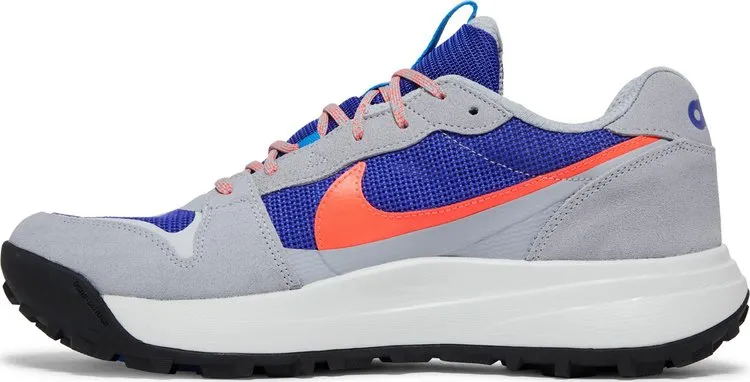 Nike ACG Lowcate 'Wolf Gray Bright Crimson' Trainers, Gray