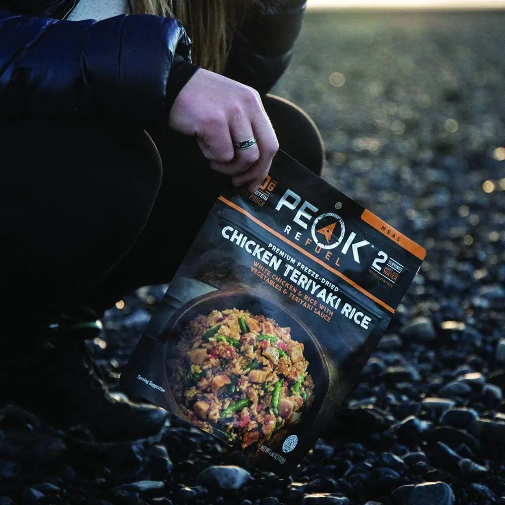 Peak Refuel Freeze-Dried Entree Variety Pack Food Storage and Backpacking Food Kit