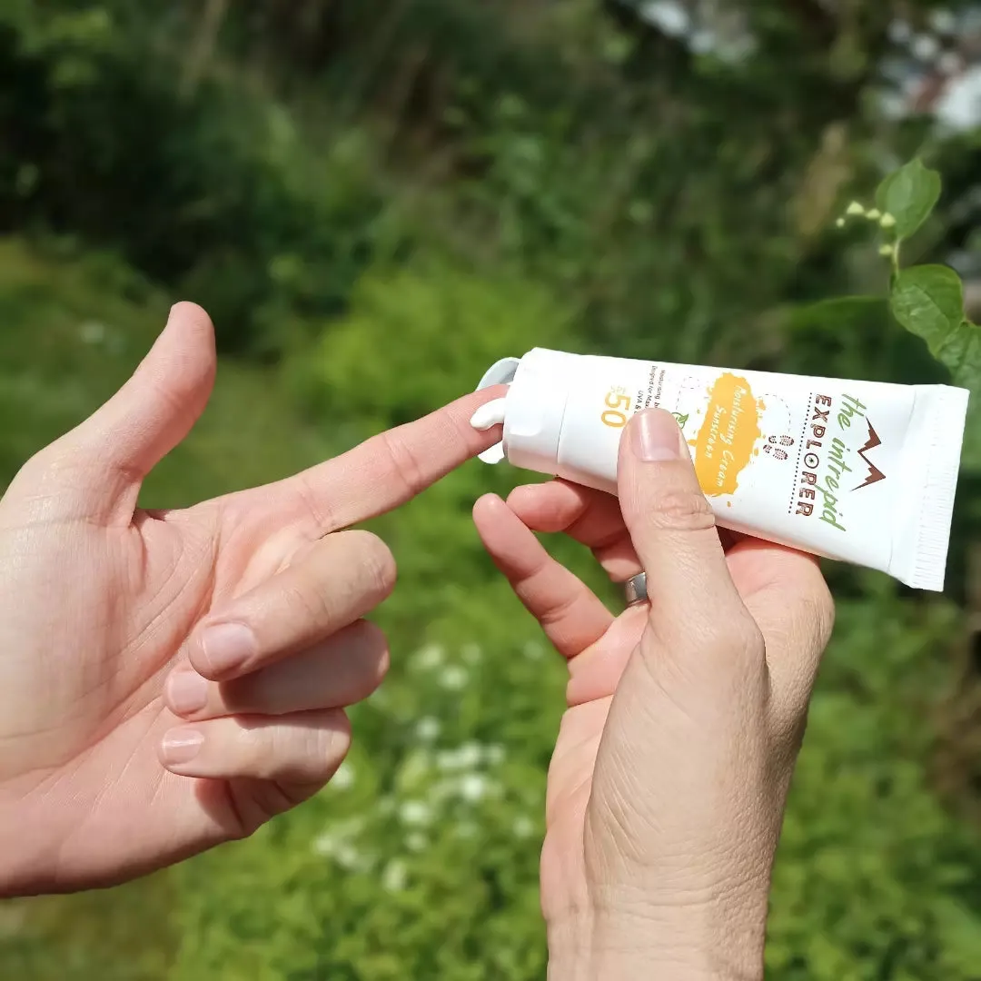 The Intrepid Explorer Travel Size Moisturising SPF 50 Sunscreen 60ml